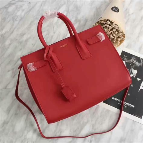 ysl sac de jour red|YSL sac de jour material.